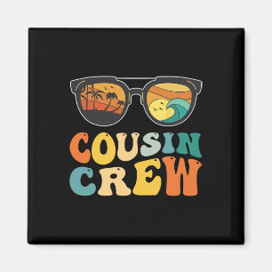 Cousin Crew Family Vacation 2025 Beach For Boys Ki Magnet