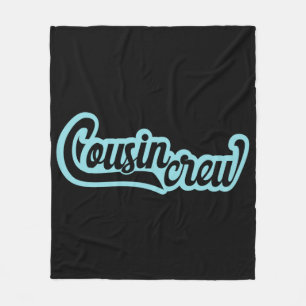 Cousin Crew Fleece Blanket