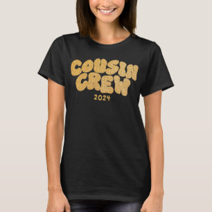 Cousin Crew   Gold Matching Cousin Family Reunion T-Shirt