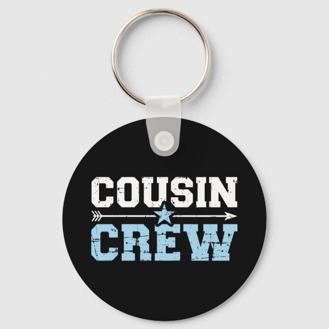 Cousin Crew Keychain (Front)