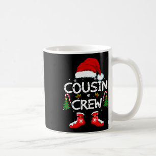 Cousin Crew Kids Cousins Christmas Family Matching Coffee Mug