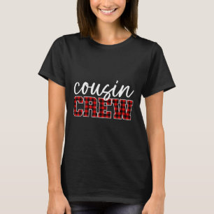 Cousin Crew Kids Cousins Christmas Family Matching T-Shirt