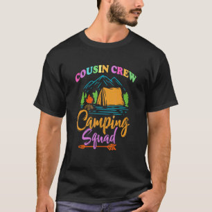 Cousin Crew Lake Squad  Family Vacation Lake Trip  T-Shirt