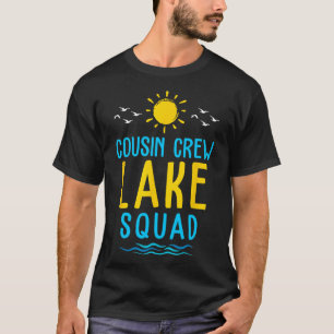 Cousin Crew Lake Squad Summer Vacation Family Matc T-Shirt