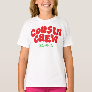 Cousin Crew Matching Cousin Family Christmas T-Shirt