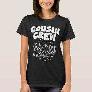 Cousin Crew Matching Family Reunion Summer Camp T-Shirt