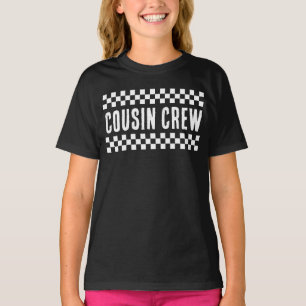 Cousin Crew Matching Retro Family Reunion T-Shirt
