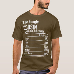 Cousin Crew Nutritional Facts the Bougie Cousin T-Shirt