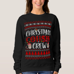 Cousin Crew Pyjamas Christmas Ugly Xmas Matching Sweatshirt