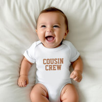 Cousin Crew | Rust Kids Baby Bodysuit