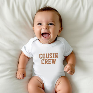 Cousin Crew | Rust Kids Baby Bodysuit