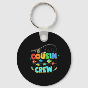 Cousin Crew Shirts For Kids Boys Girls Summer Fish Keychain