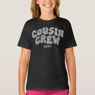 Cousin Crew Silver Matching Cousin Family Reunion T-Shirt