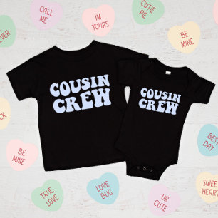 Cousin Crew Sky Blue Matching Family Baby T-Shirt