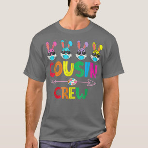 Cousin Crew Squad Cute Easter Bunny Rabbits Toddle T-Shirt