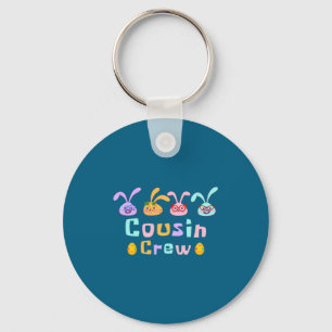 Cousin Crew Squad Easter Day Easter Keychain