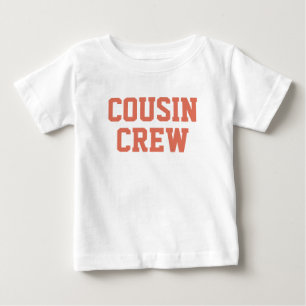 Cousin Crew   Terracotta Matching Kids Baby T-Shirt