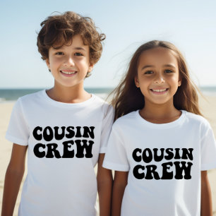 Cousin Crew   White Matching Family Kids Unisex T-Shirt