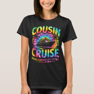 Cousin cruise matching family vacation tie dye 202 T-Shirt