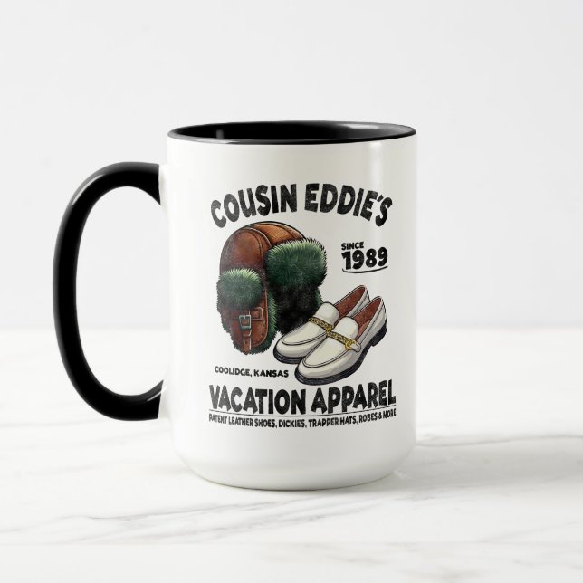 Cousin Eddie's Vacation Apparel Mug (Left)