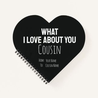Cousin Gifts Kids Cousins Cool Fun For Him Her Notebook