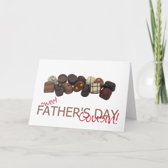 cousin  Happy Father's Day Card (Front)