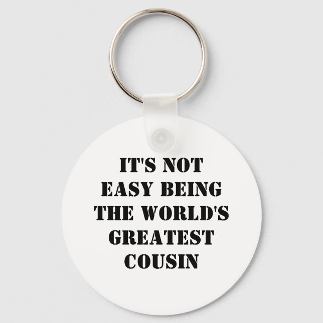 Cousin Keychain (Front)