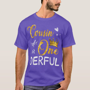 Cousin Of Mr Onederful 1st Birthday First One-Derf T-Shirt