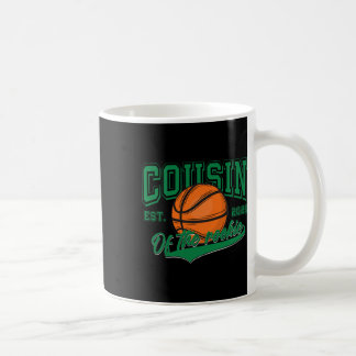 Cousin Of Rookie 1st Birthday Boy Sketll Family Ma Coffee Mug