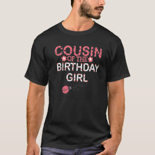 Cousin Of The Birthday Girl Family Matching Ladybu T-Shirt
