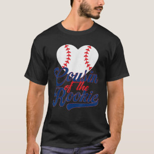 Cousin of the rookie baseball toddler 1st Birthday T-Shirt