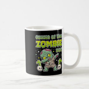 Cousin Of The Zombie Boy Zombie Lover 9th Birthday Coffee Mug