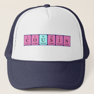 Cousin periodic table name hat