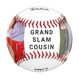 Cousin Personalized Photos Baseball
