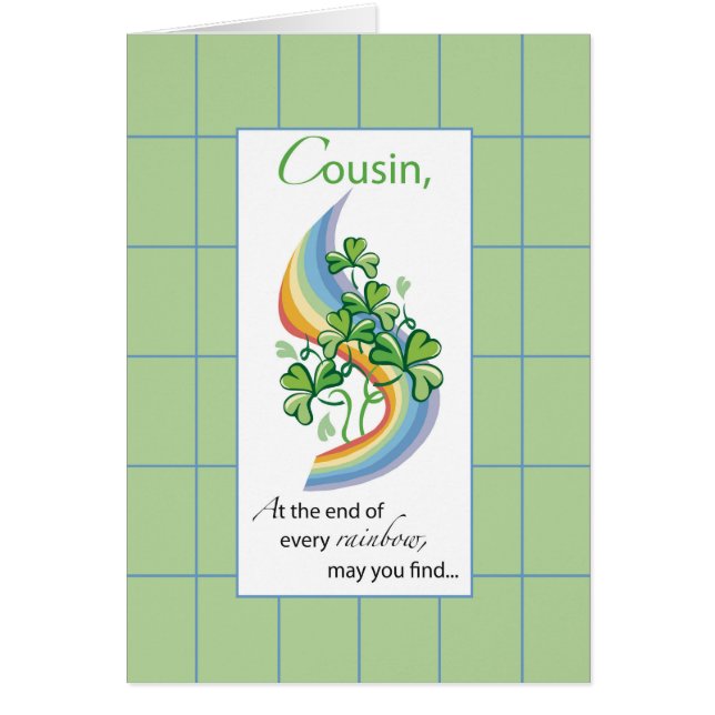 Cousin Religious St. Patrick’s Day Rainbow (Front)