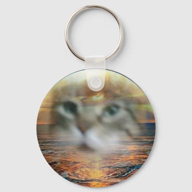 Cousin Skooter Button Keychain (Front)