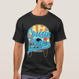 Cousin Squad Camping Outdoor Sunset Summer Camp Co T-Shirt