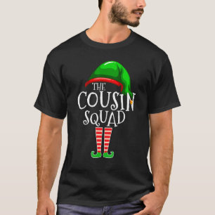 Cousin Squad Elf   Family Matching Group Christmas T-Shirt