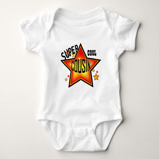 Cousin Super Star Infant Creeper (Front)