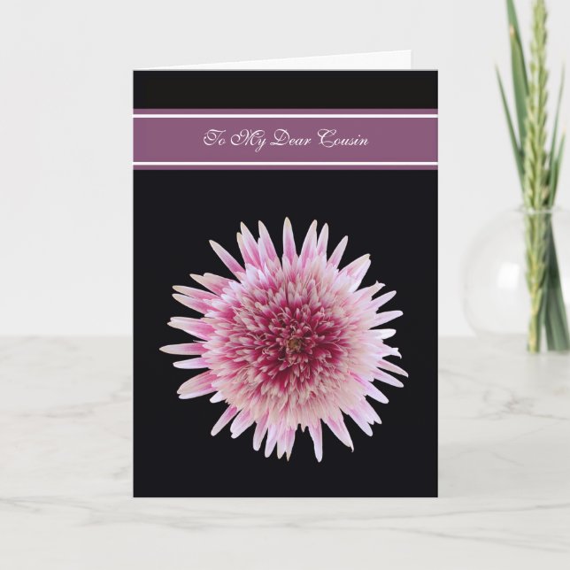 Cousin Will you be My Bridesmaid Invitations Cards (Front)
