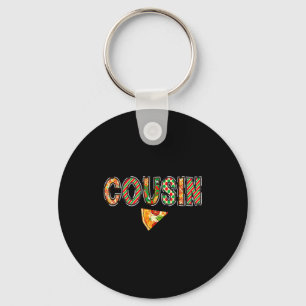 Cousin Zza Birthday Squad Crew Family Matching Keychain