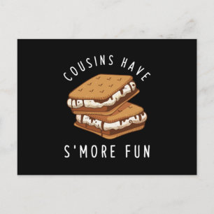 Cousins Have SMore Fun Brother Sister Family Gift Postcard