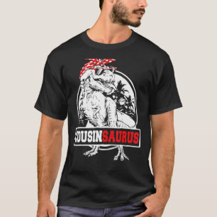 Cousinsaurus Rex Dinosaur Cousin Saurus Family Mat T-Shirt