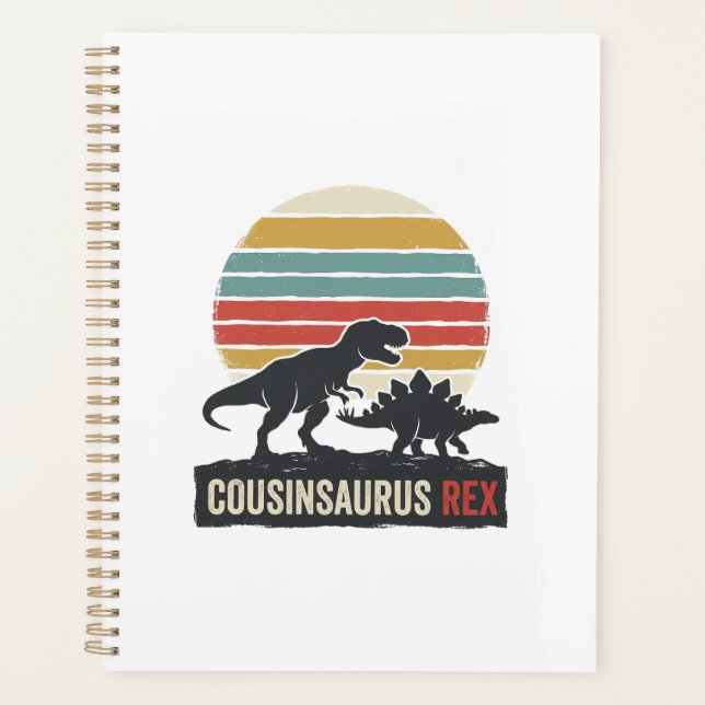 Cousinsaurus Rex Funny Dinosaur Vintage Shirt Desi (Devant)