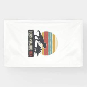 Cousinsaurus Rex Funny Dinosaur Vintage Shirt Desi Banner