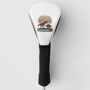 Cousinsaurus Rex Funny Dinosaur Vintage Shirt Desi Golf Head Cover