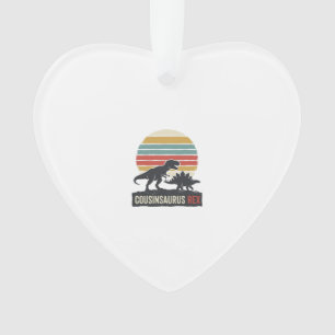 Cousinsaurus Rex Funny Dinosaur Vintage Shirt Desi Ornament