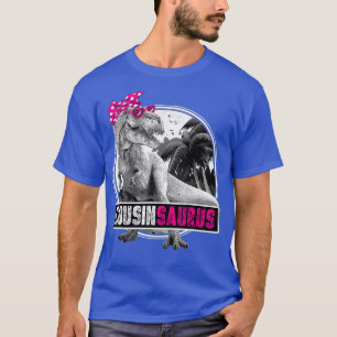 Cousinsaurus Shirt for Girls T-Rex Cousin
