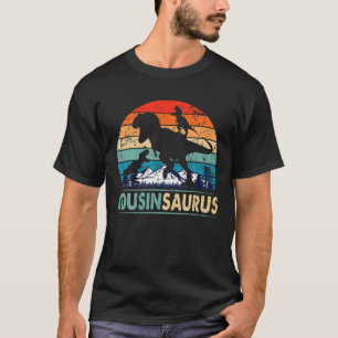 Cousinsaurus T Rex Cousin Dinosaur 2 Kids Matching T-Shirt