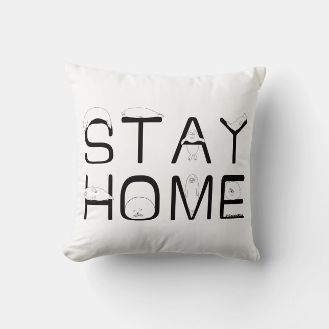 COUSSIN アザラシと一緒に家にいよう（STAY HOME WITH SEAL） (Recto)